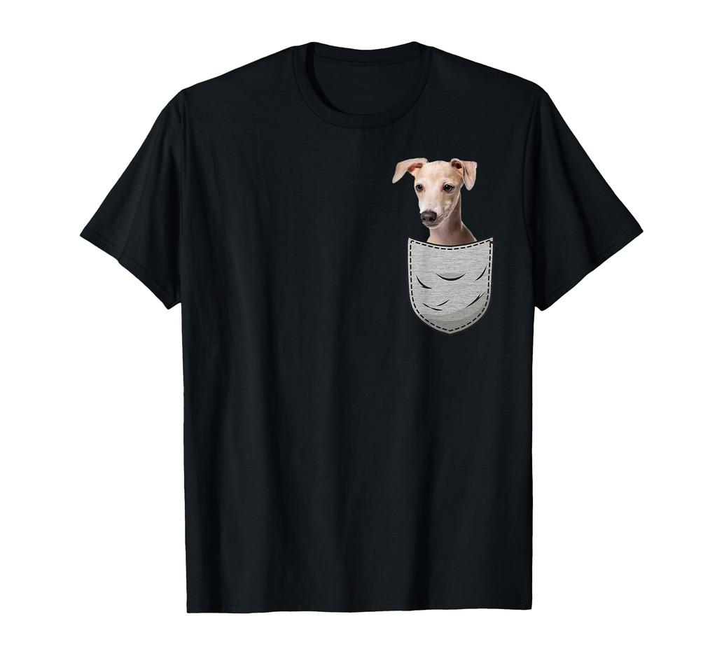 Italian Greyhound Whippet Chest Bag Dog Owner T-Shirt