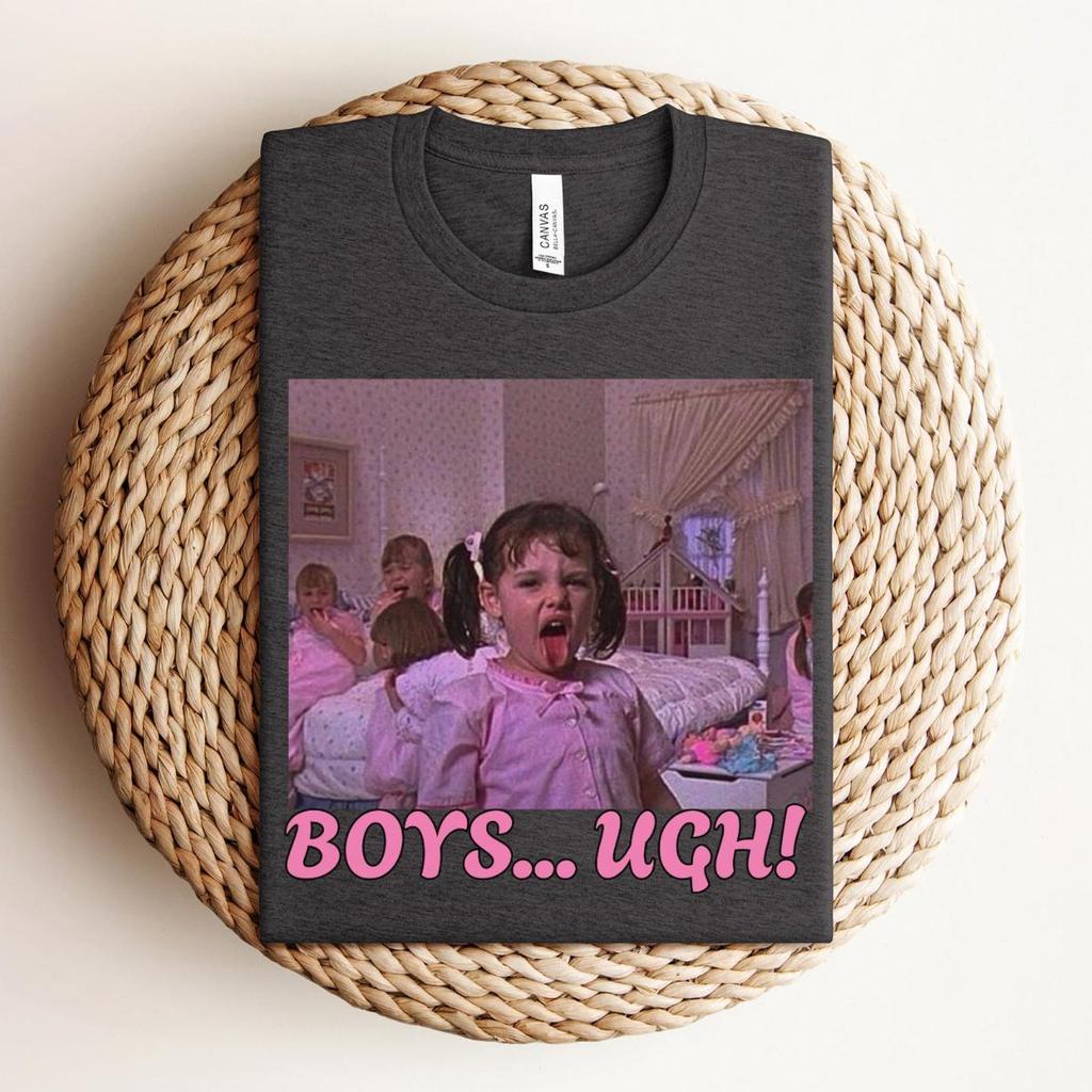 Boys... Ugh! T-Shirt, Boys... Ugh! Shirt, Funny Valentines Day Tee, Retro Valentine Shirt, Valentines Gift, Take Me Back To The 90's Shirt