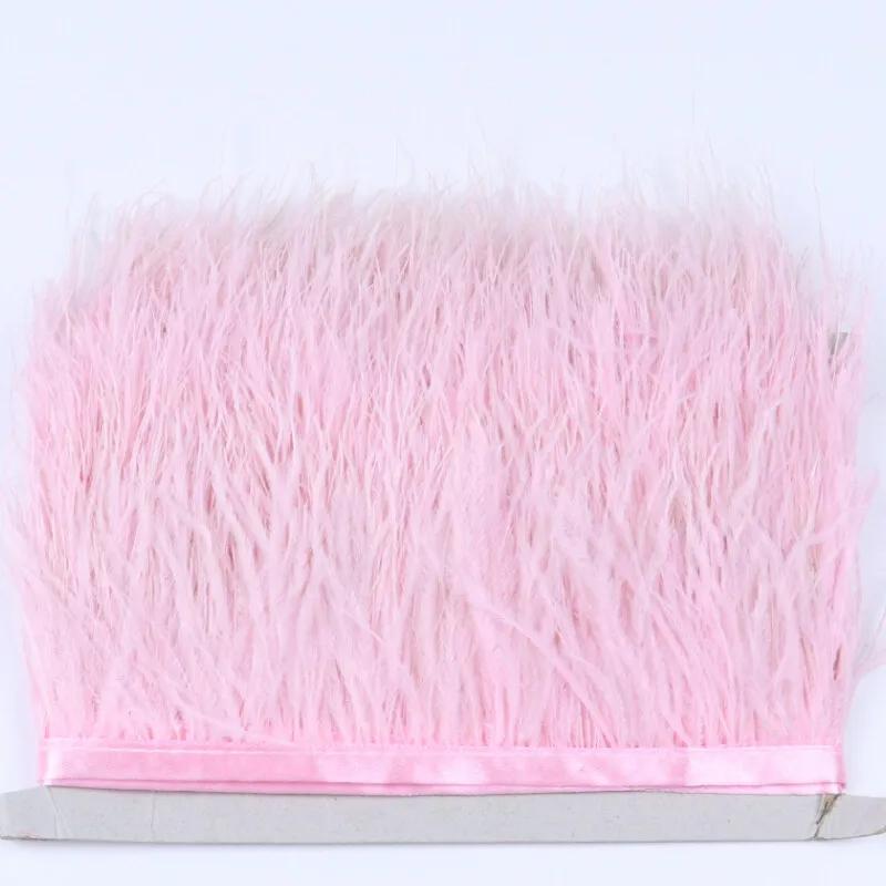 Feather2/5M 6cm Fringe Tassels for Skirt Latin Dress Feather Decorative Lace Trim Clothing Trimmings Fringes DIY Sewing Accessories