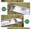 Portable Outdoor Folding Charcoal Barbecue Grill Rack