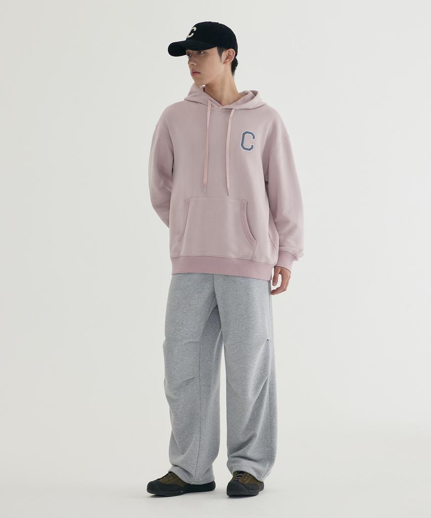 C Logo Hoodie Light Pink