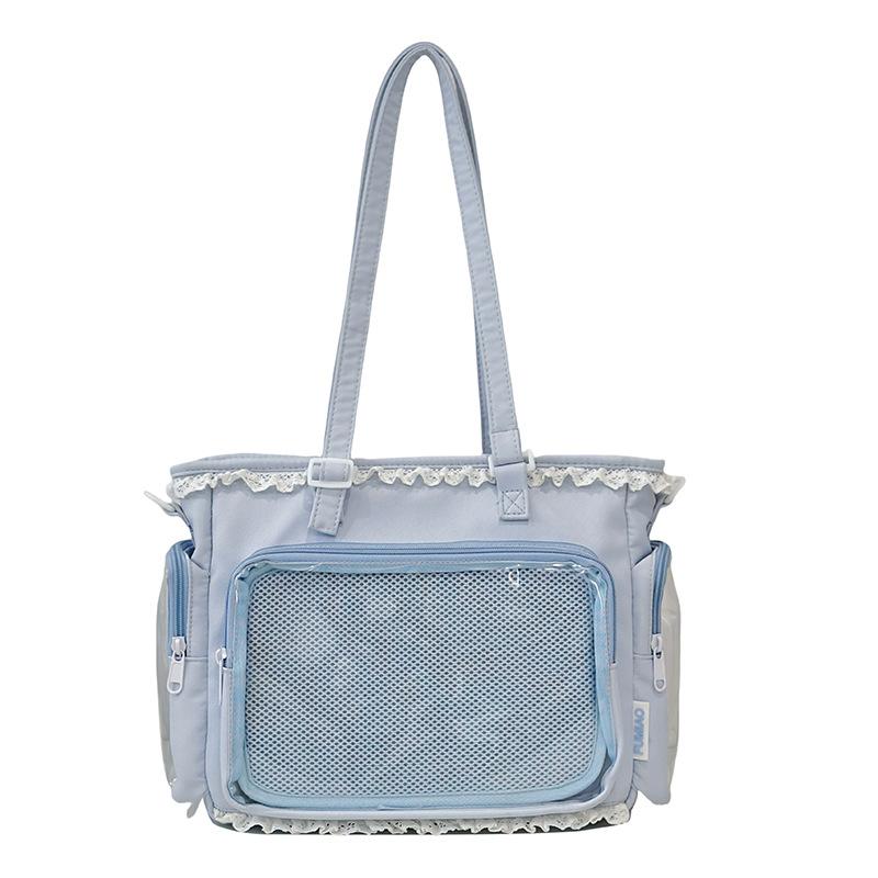 Itabag Kawaii Transparent JK Sac à Bandoulière Sac Bandoulière Cadeau Pour Amis Adolescent École