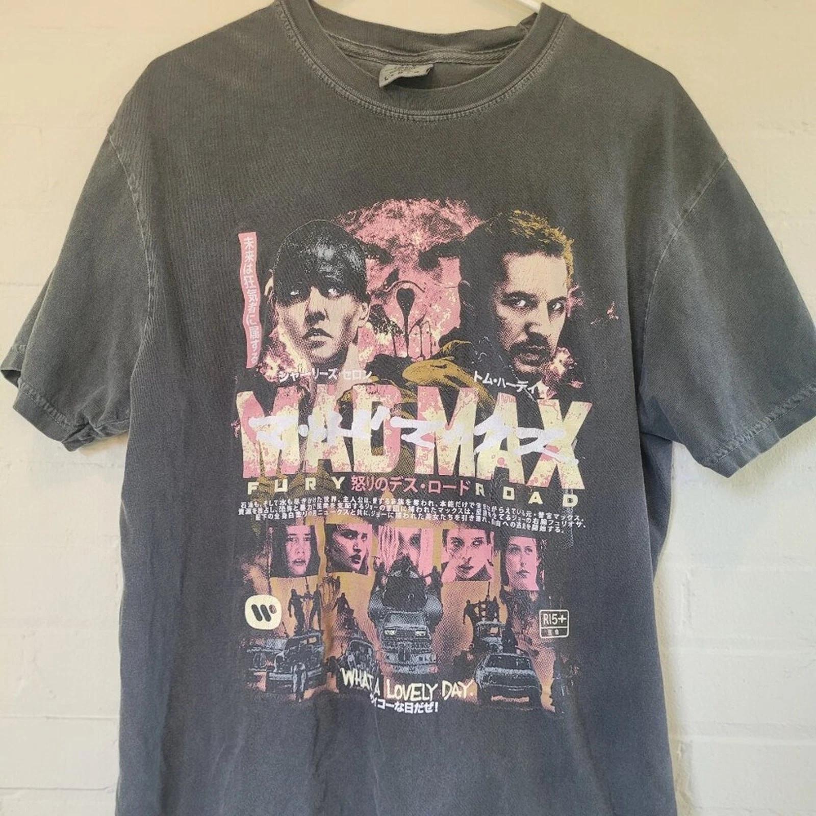 Rucking Fotten Mad Max Fury Road Graphic Tee Size L Japanese Movie Promo S