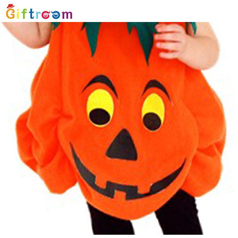 Orange Pumpkin Adorable Costume For Kids Perfect For Halloween Parties And Events
