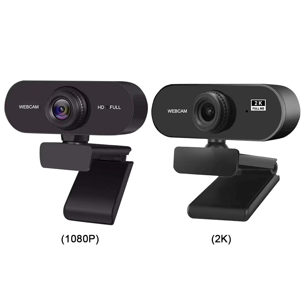 USB HD 1080P/2K Computer Web Camera Plug and Play with Microphone Business Webcam for PC/Laptop Conferencing and Video Calling