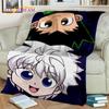 Cartoon HD HxH Anime Hunter×Hunter Blanket,Soft Throw Blanket for Home Bedroom Bed Sofa Picnic Travel Office Cover Blanket Kids