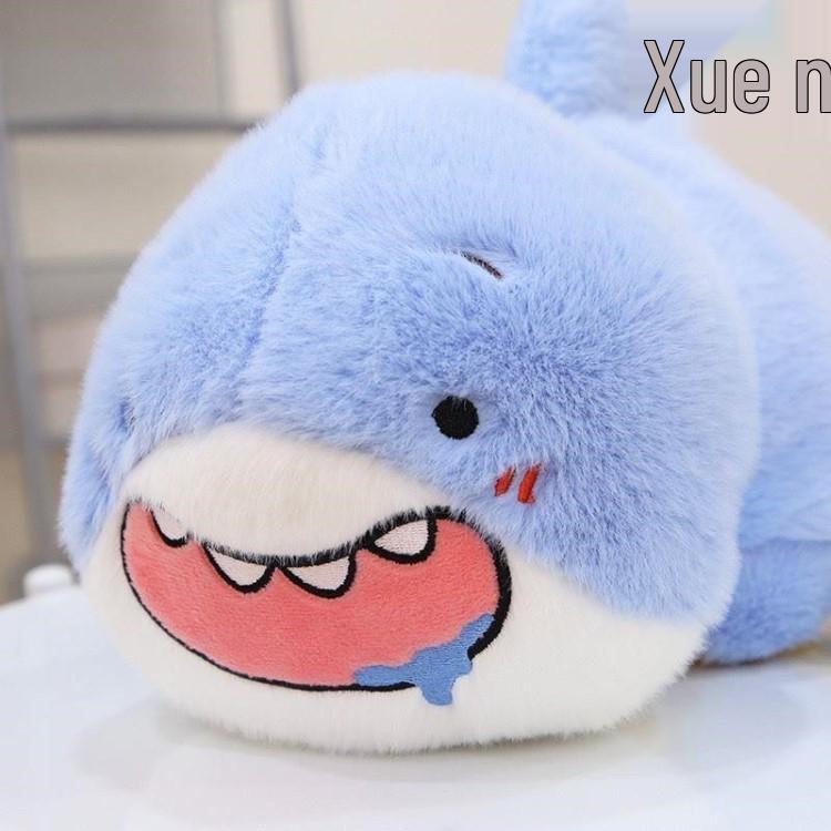 Shark Bee Husky Puppy Plush Pillow - Funny Sleep & Gift Toy for Girls