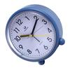 F26C Vintages Styles Alarm Clock 4inch Silents NonTicking Night Lights Feature Battery Operated Decoration for Bedroom or Office