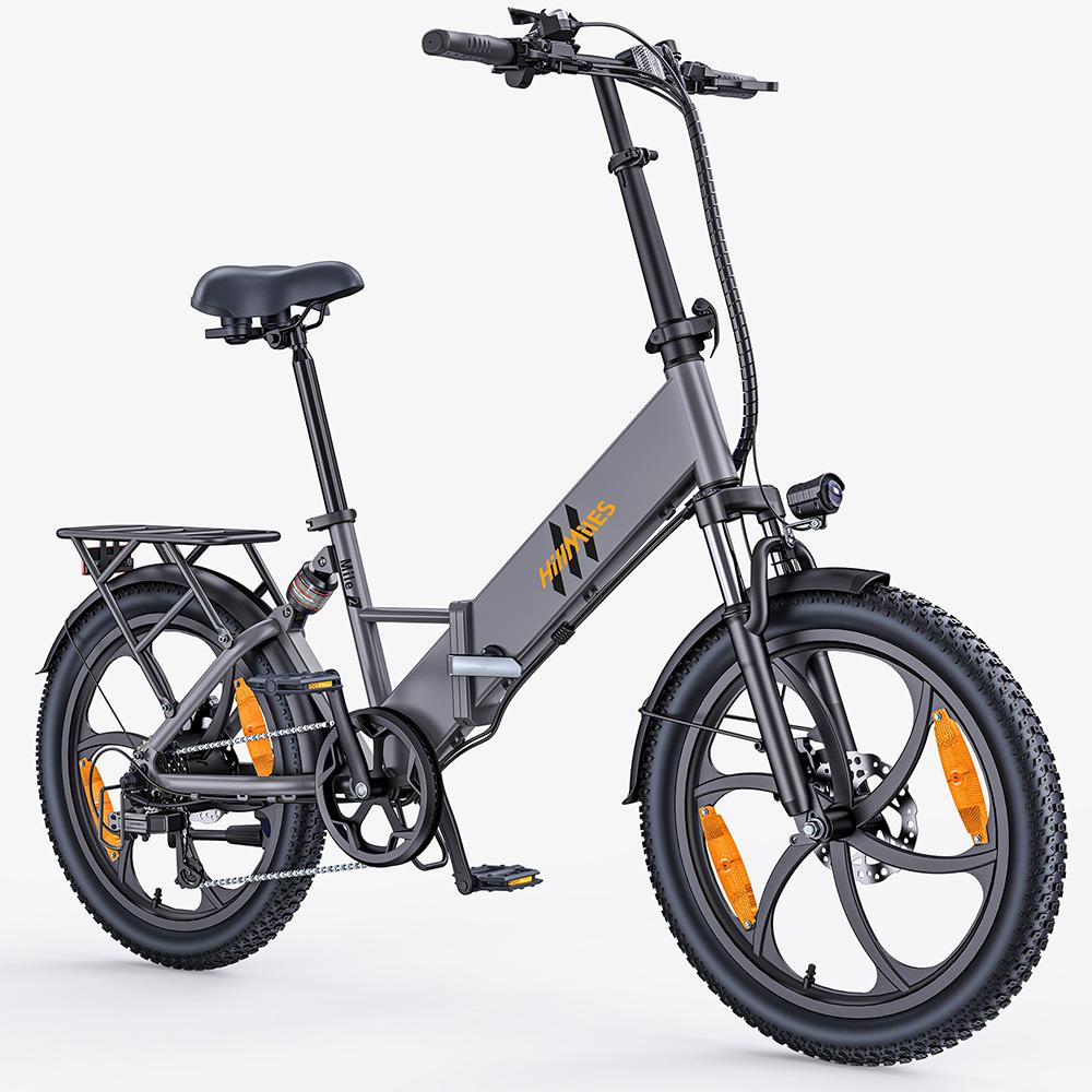 Elektrofahrrad Hillmiles Mile2 250W Motor Doppelscheibenbremsen 36V 13AH 20" Reifen Höchstgeschwindigkeit 25 km/h Faltbares City-E-Bike