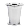For Chrome Cv Carburetor Air Filter Interface Cup Horn Velocity Stack Billet Aluminum Replacement Part