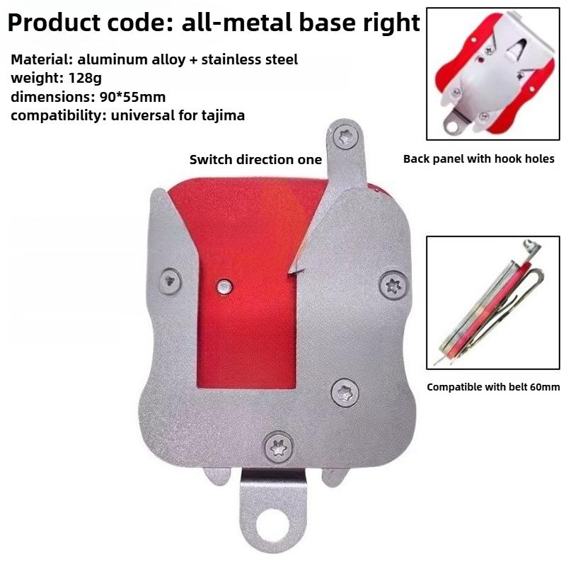 Modification Kit for TaJIma Waist Bag Quick Hanging Useful Powerful Tools Storage Fanny Pack Buckle Electric Drill Quick Hanging