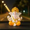 Ganesh Idol for Home Decor & Car Dashboard | Ganesh Ji Murti Decorative Showpiece for Home Decor