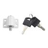 Door Lock Lock Aluminum Alloy Antitheft Lock With Key