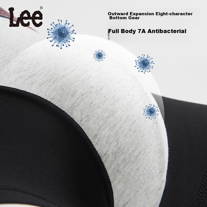 Lee Men's Underwear, Pure Cotton, 10A Grade Antibacterial And Anti-Mite, Spring New Arrival, Boxer Briefs, Shorts, Men's Underpants