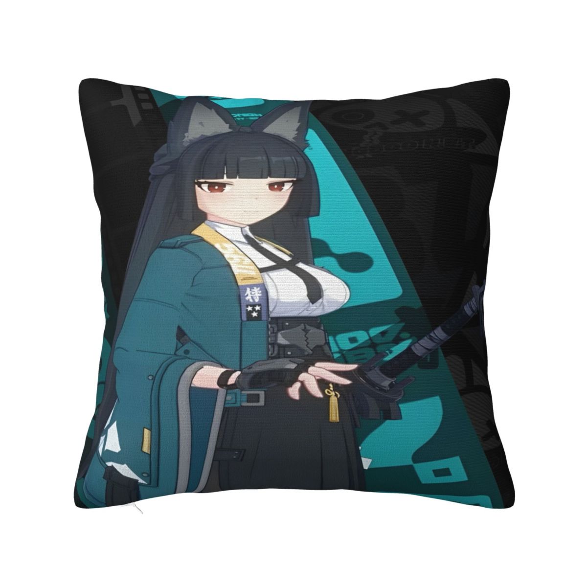 

Bedroom Decoration ZZZ Deadly Assault Ellen Nicole Miyabi Pillowcase Merch Zenless Zone Zero Pillow Covers Zippered Multi Size 12x12Inch