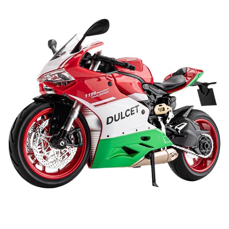 

1/12 Metal Die Cast Ducati 1199 Panigale S Motorcycle Model with Display Base Collection Home Ornament Boy Gift