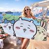 Cute C-Chiika-waS Towel Quick Drying Beach Towels Are Suitable For Swimming Pools Camping Yoga And The Gym