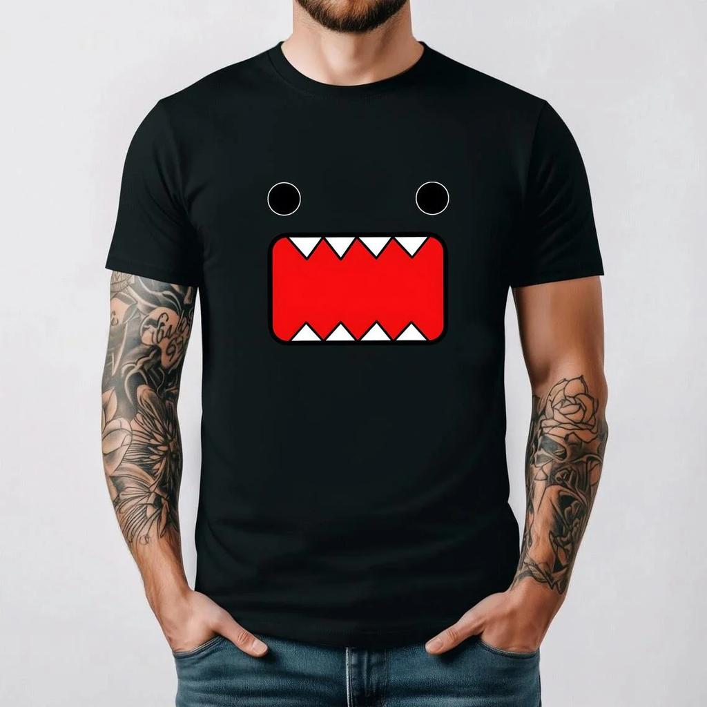 Y2k Anime Graphic T Shirt White Tee Eyes T-shirt for Men Polyester Soft Unisex Tops Harajuku Graphic T Shirts