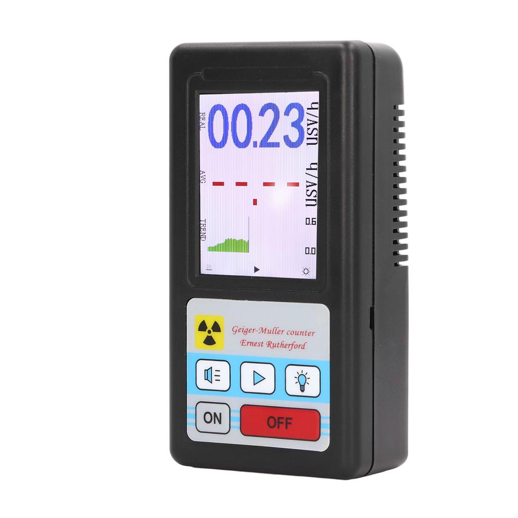 Nuclear Radiation Detector Geiger Counter Dosage Alarm Device Dosimeter Monitor Meter BR 6