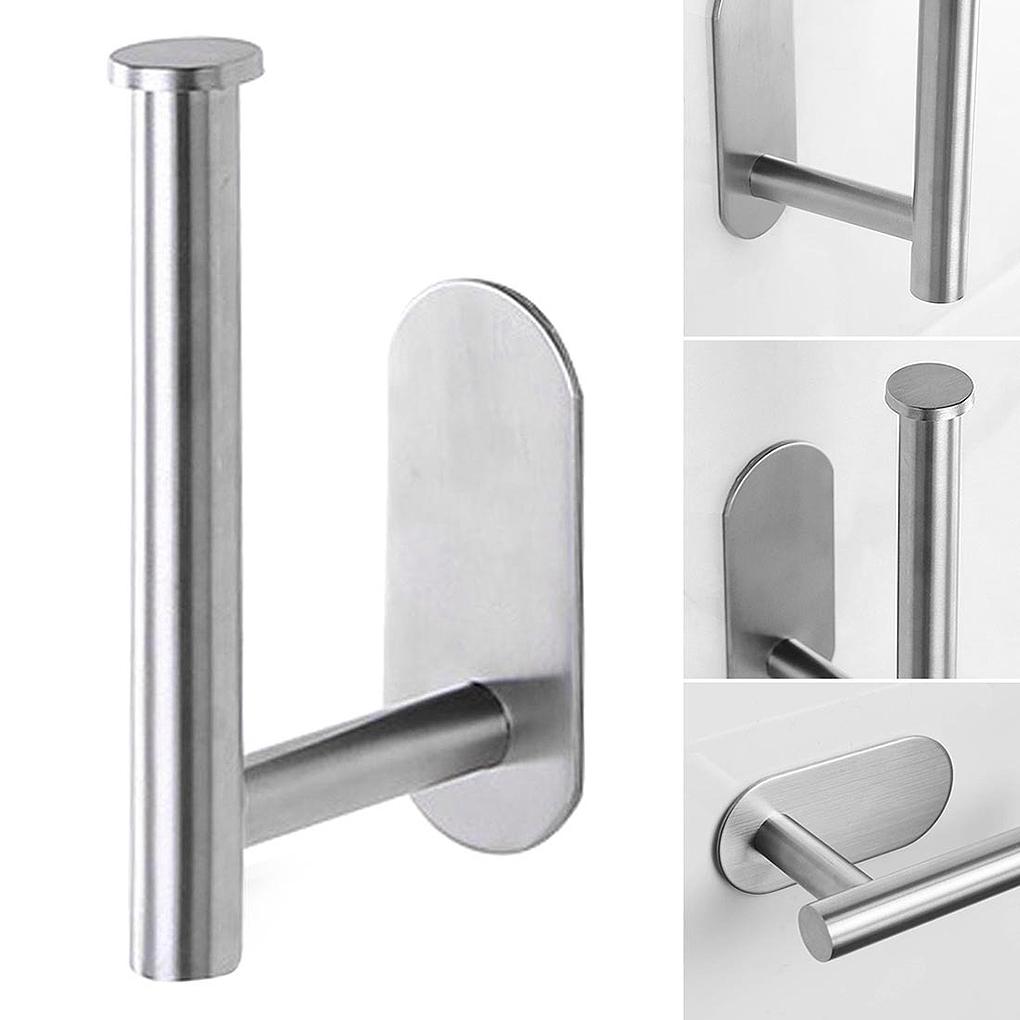 Toilet Paper Holder Bathroom Kitchen Paper Roll Stand Stainless Steel