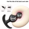 Analplug mit Stahlkugeln Buttplug Analkugeln Fetisch Männer Prostata-Massagegerät Sexspielzeug für Frauen Männer Analdilatator Buttplug