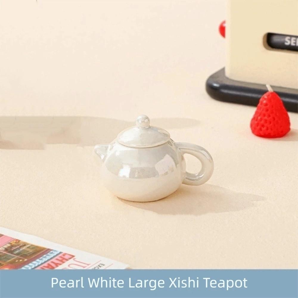 40ml Flower Porcelain Teapot Chinese Style Exquisite Mini Ceramic Teapot Ornaments Home Decoration Traditional