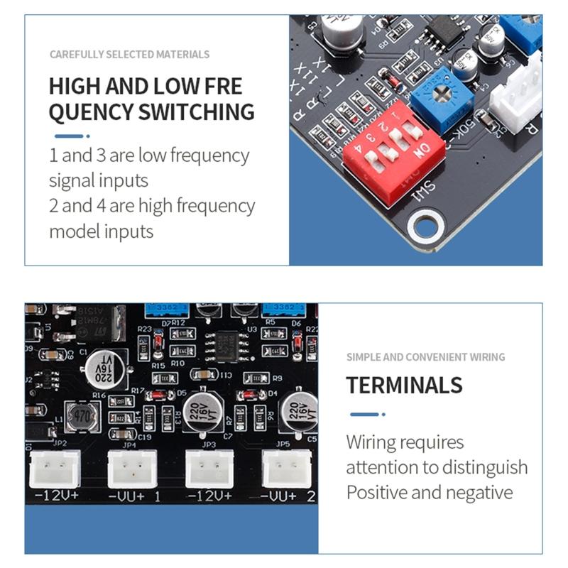 Panel VU Meter Driver Board PCB Board Tube Amplifier DB Level Ammeter High Precision Power Amp Stereo Module 12-18V