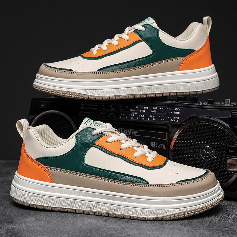 46 Large Size 48 Casual Board Shoes 47 New Fashion Board Shoes Korean Version of White Shoes Breathable Versatile Sports Shoes Men
