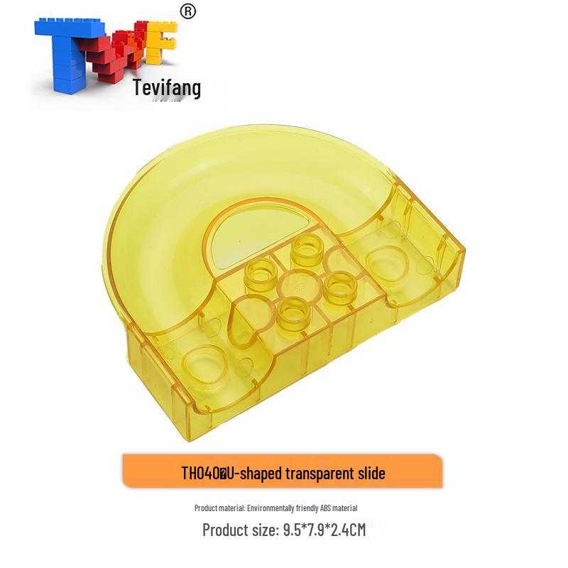 Large Particle Ball Track Building Blocks for Kids