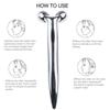 Fashion Mini Manual Roller Massager 360 Revolving 3D Full Body Shape Beauty Facial Lift Crepe Y-Cylinder Massager Tool