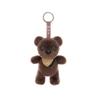 Furry Plush Animal Pendant PP Cotton Plush Backpack Pendant Stuffed Doll Keyring  Boy Girl Gift