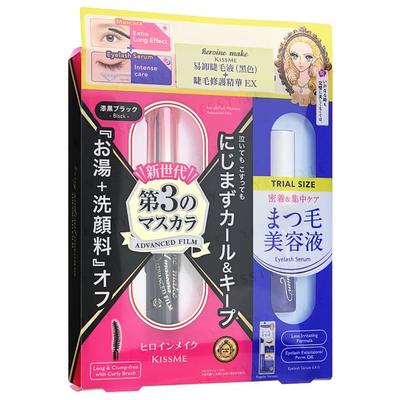 ISEHAN - Kiss Me Heroine Make Long & Curl Mascara + Eyelash Serum Set