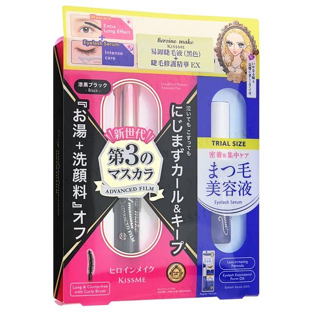 ISEHAN - Kiss Me Heroine Make Long & Curl Mascara + Eyelash Serum Set