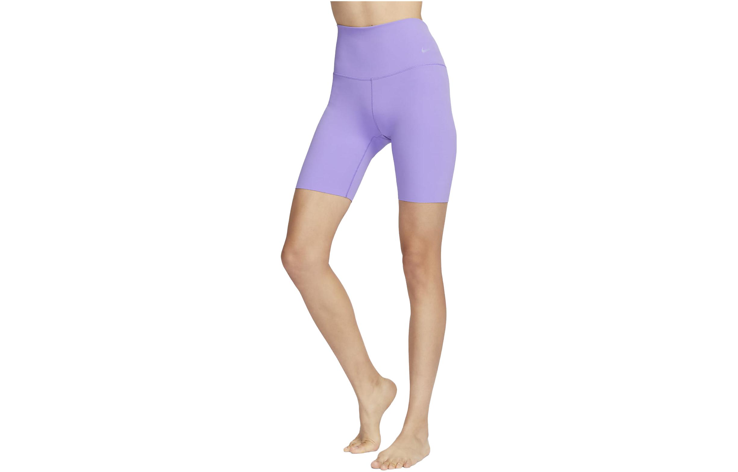 Nike Sports Shorts Women s Space Purple Moderate Tight Pants DQ6004-567 L