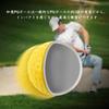 Weighted Golf Soft and Dimpled for Realistic Large Capacity Approach Golf Training Aid Balls, 15g/Piece, Safe, Flight, Indoor/Outdoor Use, 12/24
