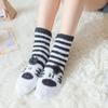Winter Explosion Coral Fleece Women'S Socks Three-Dimensional Cartoon Terry Socks, Thickened Christmas Socks, Japanese Floor Socks