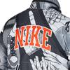 Nike Sportswear High School Basketball League Comic Print Webjacke Herren Jacken Schwarz CI9083-010