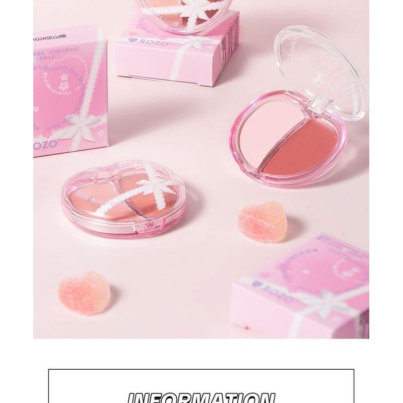 ROZO - Two-Tone Multi-Use Cream Blush - 3 Types
