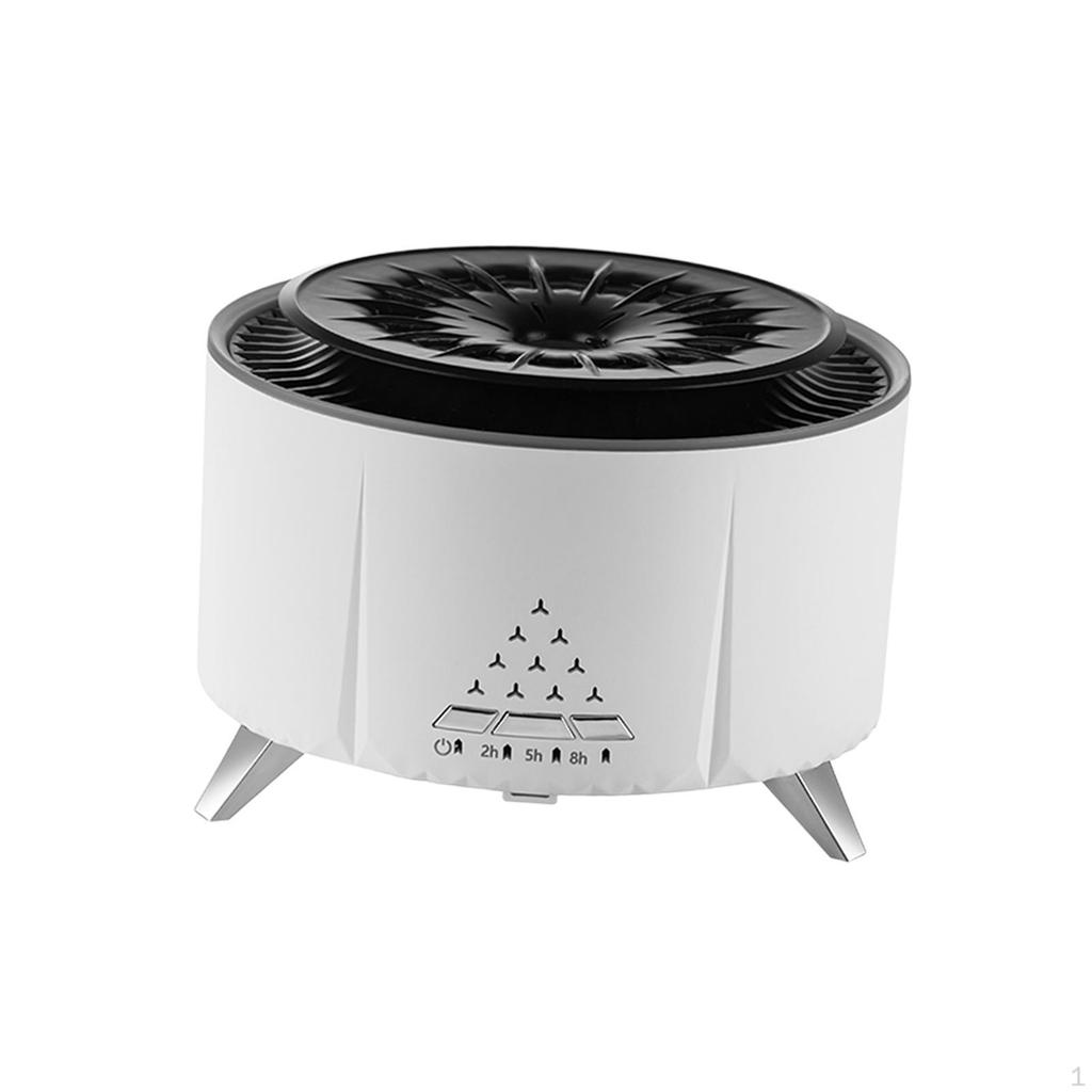 Flame Diffuser Essential Oil Decorative Portable Humidifying Mist Humidifier for Apartment