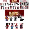 Xinhong G0124 Superhero Series Space Spider Small Particle Children's Building Blocks Toy Bag