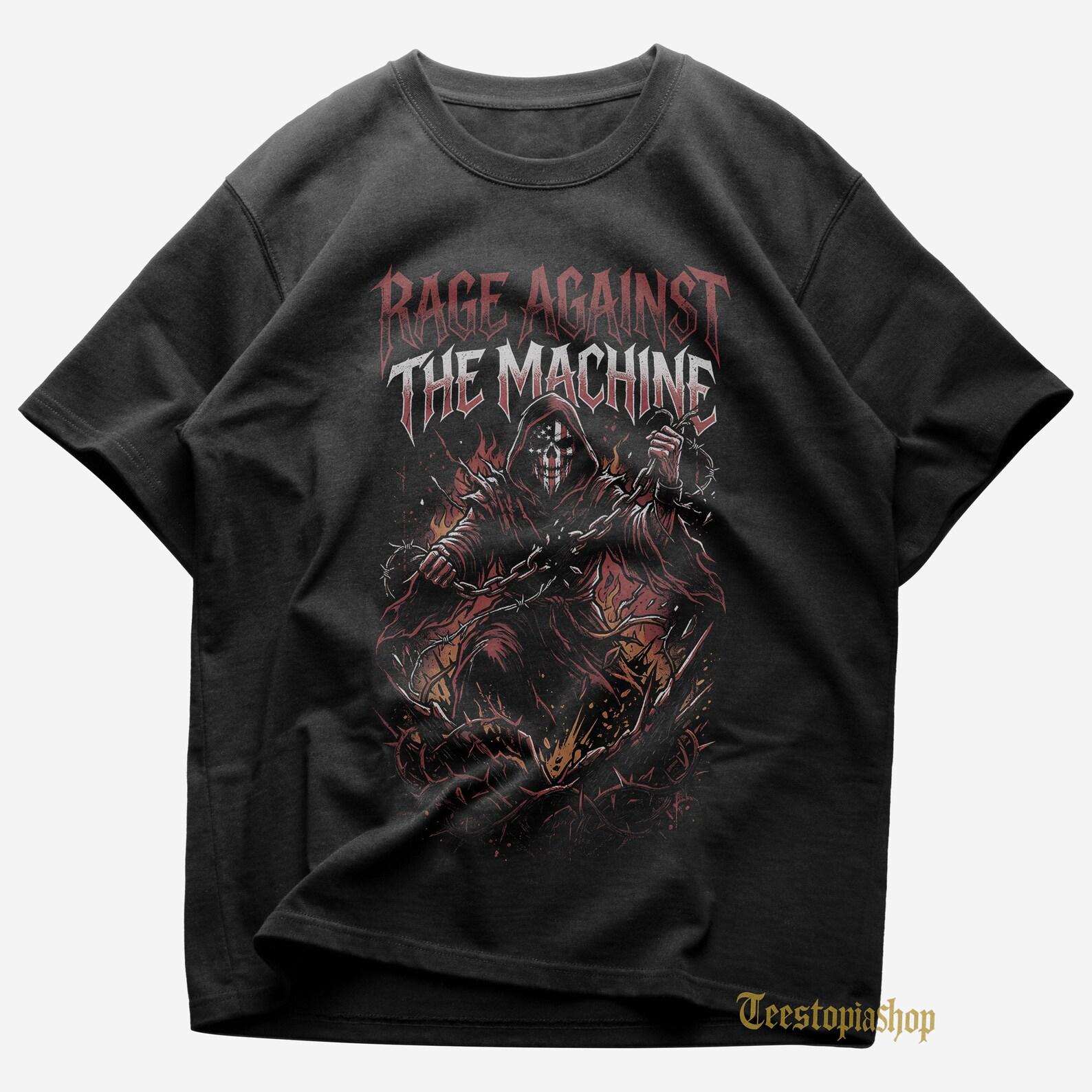 Rage Against The Machine T shirt - Metal Music Shirt - Killing In The Name - Bombtrack - Rage Against The Machine Merch - Rock Clothing S