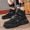 Casual Sneaker Ankle Boots Men's Sneakers Sports and Leisure Shoes for Men Soft and Comfortable Outdoor Boots Wear-resistant