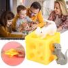 Seek Toy Squishable Toy Sloth Hide And Seek Mouse and Cheese Toy Mouse Steal Cheese Stress Relief