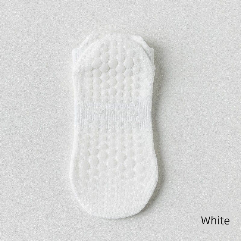 

Женские носки для йоги Весенне-летние тонкие сетчатые дышащие силиконовые нескользящие профессиональные спортивные носки для бега, скакалки, пилатеса 2 pairs of white