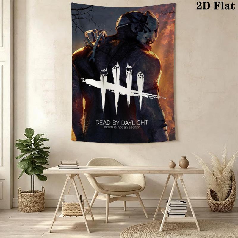 Dead Daylight Nightmarish Edition Tapestry Tapestry Fashion Print Wallmounted Background Cloth Wall Decoration Atmospheric Background Cloth