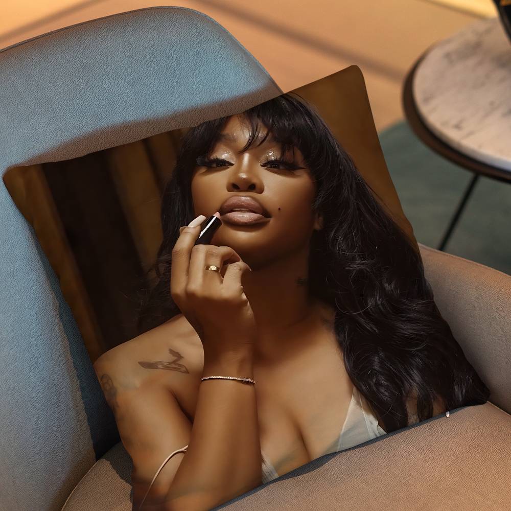 Hot Sos Ctrl Sza Pillow Cover Living Room Sofa Cushion Cover Bedroom Room Bed Pillow Cover Home Decoration