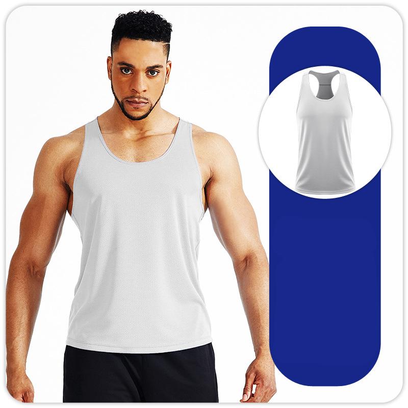 Maiouri pentru bărbați Fitness Sală de sport Cămașă fără mâneci Respirabil Alergare Vestă sport Antrenament muscular Tricou S M L XL XXL 3XL 4XL