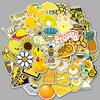 50 Pieces of Non-repeating Graffiti Sticker Decals for Luggage, Suitcase, Skateboard, and Waterproof Car Stickers