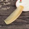 Portable Ox Horn Comb Set: Includes Wide, Moon, and Meridian Combs for Home and Travel.