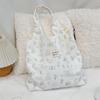 Korean Summer Embossed Canvas Tote Bag - Large Capacity, Niche Design, Shoulder and Underarm Style